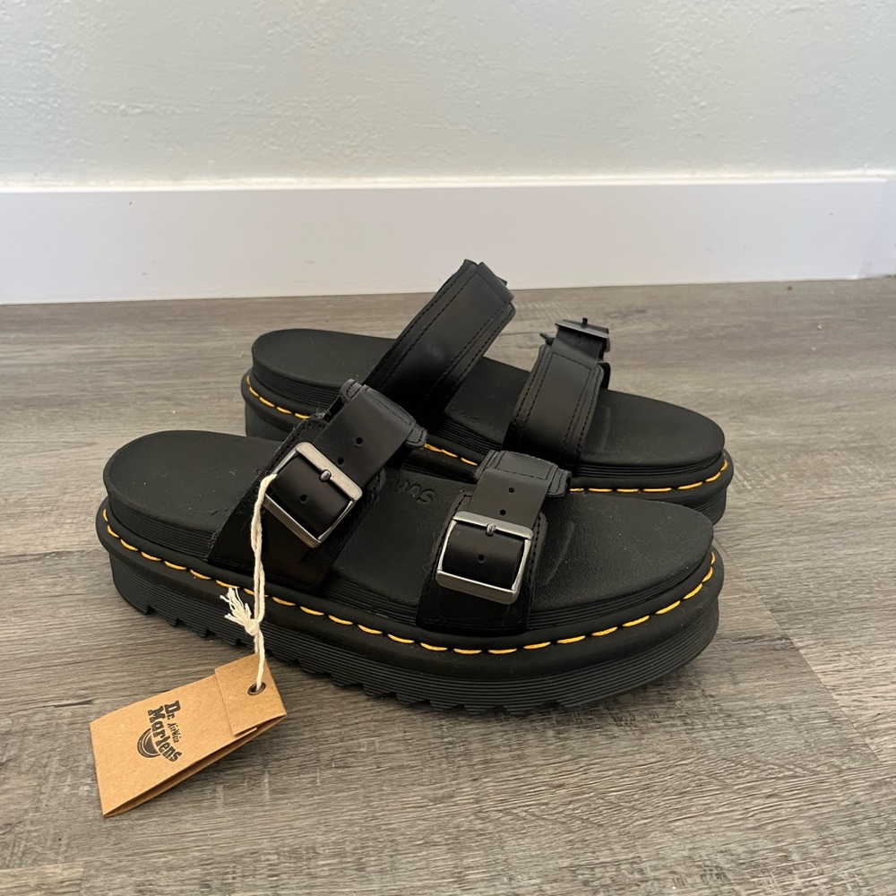 New with tags Dr. Marten platform sandals